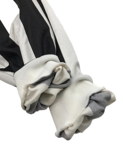 KAPPA（カッパ）KAPPA (カッパ) サッカーユニフォーム ホワイト×ブラック サイズ:Lの古着・服飾アイテム