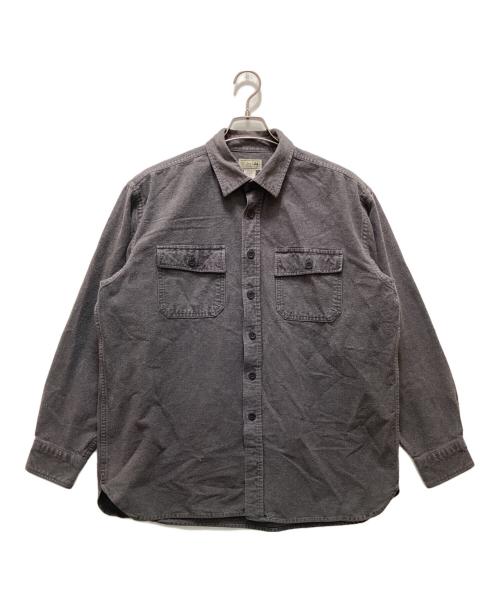 L.L.Bean（エルエルビーン）L.L.Bean (エルエルビーン) サファリネルシャツ グレー サイズ:Lの古着・服飾アイテム