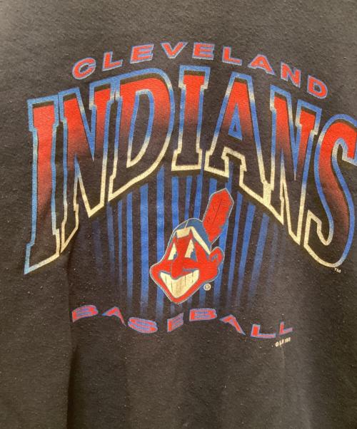 SALEM SPORTSWEAR（サレム スポーツウェア）SALEM SPORTSWEAR (サレム スポーツウェア) ヴィンテージMLBプリントスウェット ネイビー サイズ:Lの古着・服飾アイテム