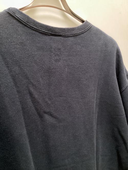 SEESEE（シーシー）SEESEE (シーシー) FRUIT OF THE LOOM (フルーツオブザルーム) コラボプリントスウェット ブラック サイズ:Lの古着・服飾アイテム