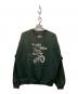 RUSSELL ATHLETIC（ラッセルアスレチック）の古着「プリントスウェット」｜グリーン