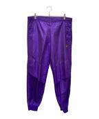 adidasアディダス）の古着「ヴィンテージナイロントラックパンツ」｜パープル