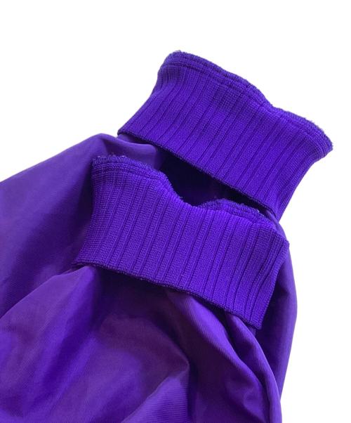 adidas（アディダス）adidas (アディダス) ヴィンテージナイロントラックパンツ パープルの古着・服飾アイテム