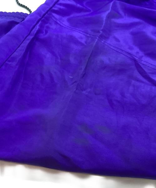 adidas（アディダス）adidas (アディダス) ヴィンテージナイロントラックパンツ パープルの古着・服飾アイテム