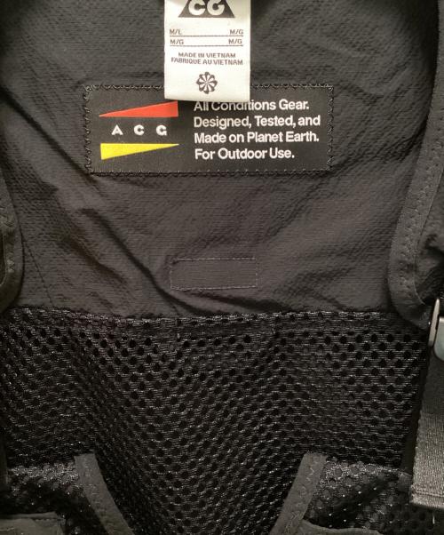NIKE ACG（ナイキエーシージー）NIKE ACG (ナイキエージーシー) リバー ドリフター ベスト ブラック サイズ:MLの古着・服飾アイテム