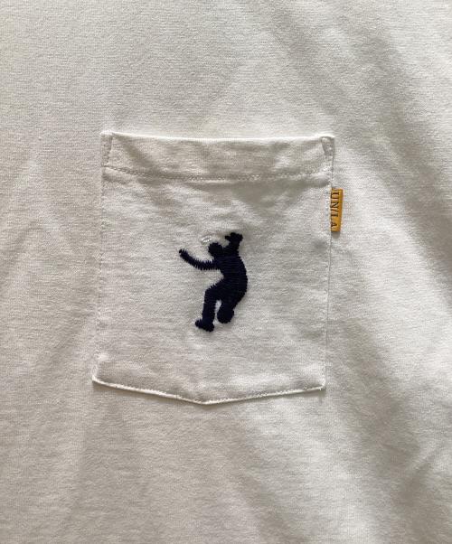 UNION（ユニオン）UNION (ユニオン) ポケットTシャツ ホワイト サイズ:XLの古着・服飾アイテム