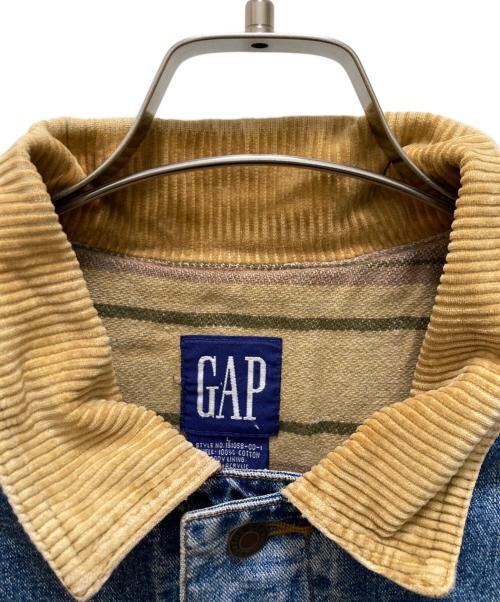 OLD GAP（オールドギャップ）OLD GAP (オールドギャップ) ヴィンテージ裏地ブランケットデニムジャケット インディゴ サイズ:Ⅼの古着・服飾アイテム
