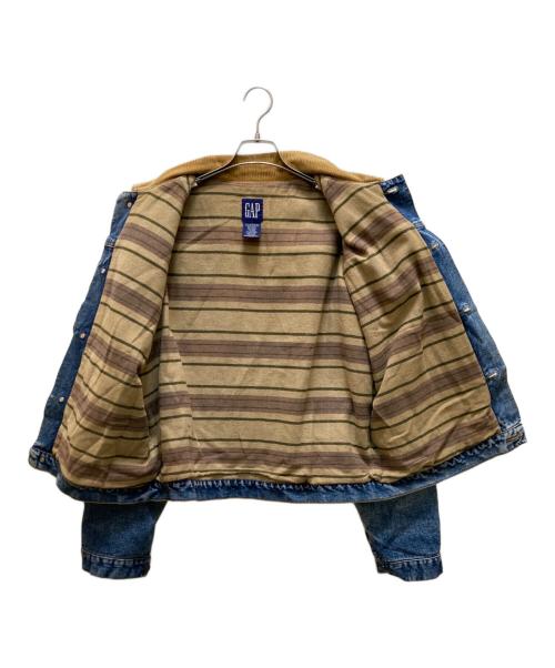 OLD GAP（オールドギャップ）OLD GAP (オールドギャップ) ヴィンテージ裏地ブランケットデニムジャケット インディゴ サイズ:Ⅼの古着・服飾アイテム