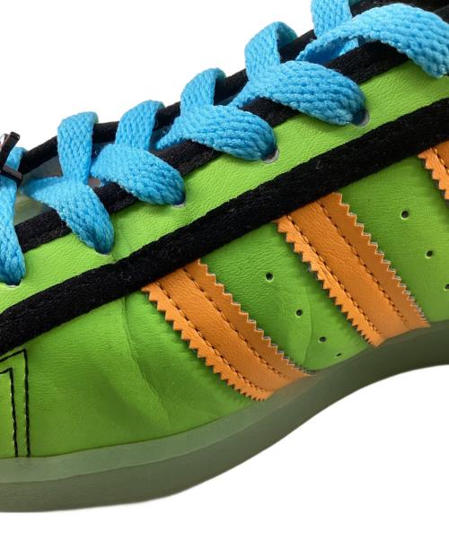 adidas（アディダス）adidas (アディダス) The Simpsons (ザ シンプソンズ) Squishee Superstar グリーン サイズ:28.5の古着・服飾アイテム