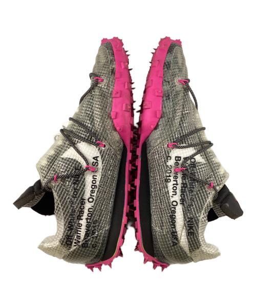 NIKE（ナイキ）NIKE (ナイキ) OFFWHITE (オフホワイト) ワッフルレーサー ブラック×ピンク サイズ:28.5の古着・服飾アイテム