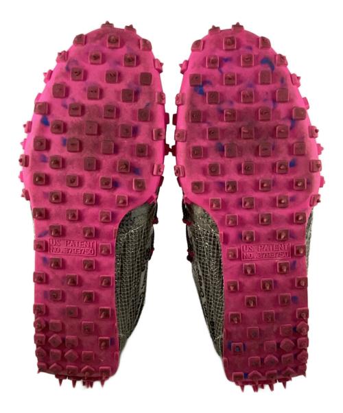 NIKE（ナイキ）NIKE (ナイキ) OFFWHITE (オフホワイト) ワッフルレーサー ブラック×ピンク サイズ:28.5の古着・服飾アイテム