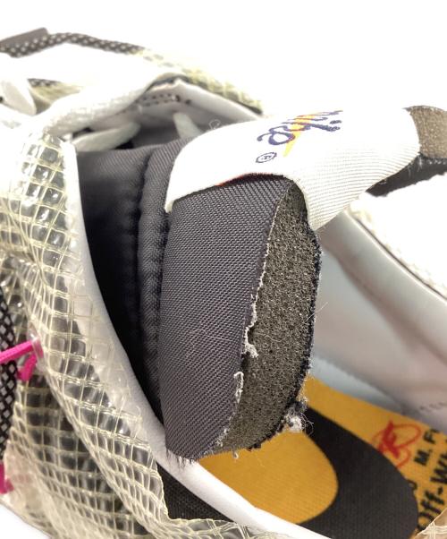 NIKE（ナイキ）NIKE (ナイキ) OFFWHITE (オフホワイト) ワッフルレーサー ブラック×ピンク サイズ:28.5の古着・服飾アイテム