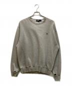 POLO RALPH LAURENポロ・ラルフローレン）の古着「90'sクルーネックスウェット」｜グレー