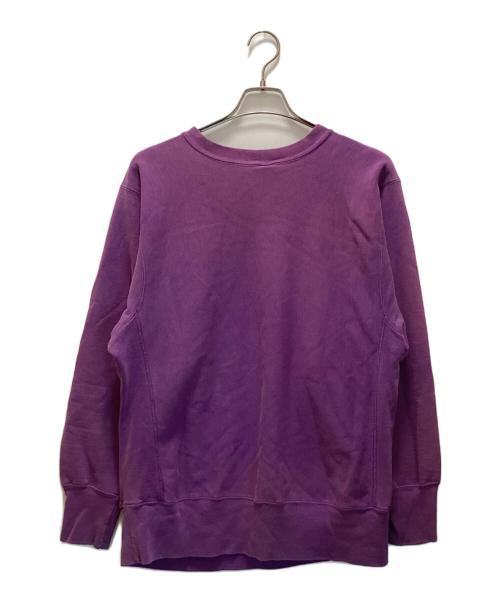 Champion REVERSE WEAVE（チャンピオン リバース ウィーブ）Champion REVERSE WEAVE (チャンピオン リバース ウィーブ) ヴィンテージリバースウィーブスウェット パープル サイズ:LARGEの古着・服飾アイテム