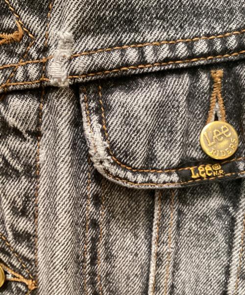 LEE（リー）LEE (リー) ヴィンテージデニムトラッカージャケット ブラック サイズ:Lの古着・服飾アイテム