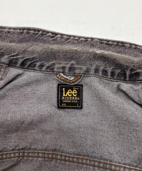 LEE（リー）LEE (リー) ヴィンテージデニムトラッカージャケット ブラック サイズ:Lの古着・服飾アイテム
