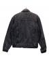 LEE (リー) ヴィンテージデニムトラッカージャケット ブラック サイズ:L：10000円