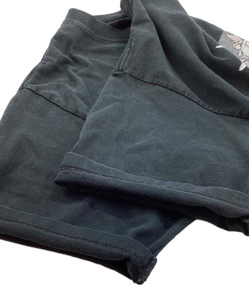 HARLEY-DAVIDSON（ハーレーダビッドソン）HARLEY-DAVIDSON (ハーレーダビッドソン) LOONEY TUNES (ルーニーチューンズ) 00's 両面プリントTシャツ ブラック サイズ:Mの古着・服飾アイテム