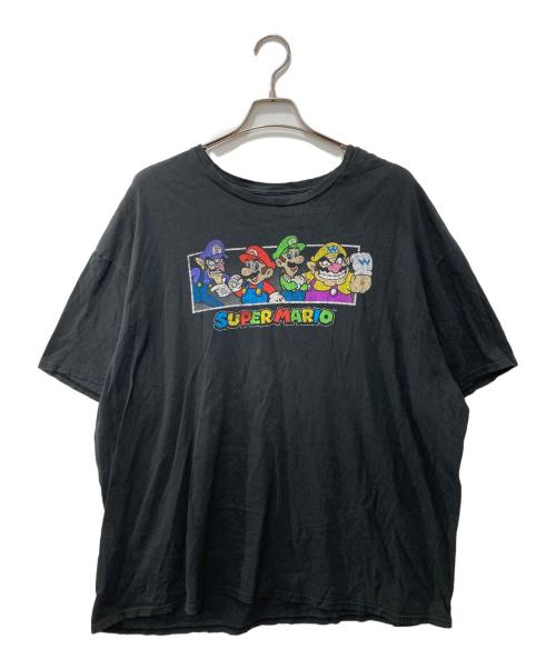 Nintendo（ニンテンドー）Nintendo (ニンテンドー) スーパーマリオTシャツ ブラック サイズ:3XLの古着・服飾アイテム