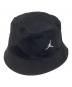 JORDAN（ジョーダン）の古着「リバーシブルバケットハット」｜ブラック×ホワイト