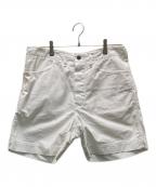 RRLダブルアールエル）の古着「ヘリンボーンショーツ」｜ホワイト