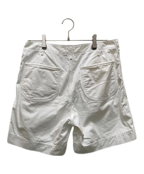 RRL（ダブルアールエル）RRL (ダブルアールエル) ヘリンボーンショーツ ホワイト サイズ:30の古着・服飾アイテム