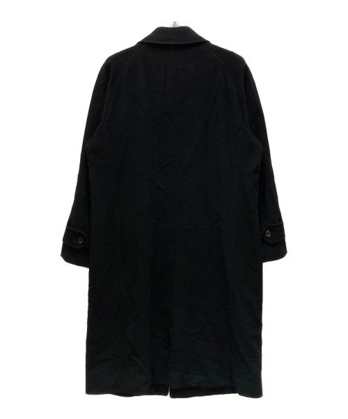 D'URBAN（ダーバン）D'URBAN (ダーバン) カシミヤステンカラーコート ブラック サイズ:94A6の古着・服飾アイテム