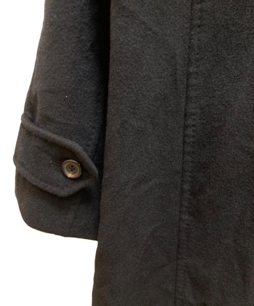 D'URBAN（ダーバン）D'URBAN (ダーバン) カシミヤステンカラーコート ブラック サイズ:94A6の古着・服飾アイテム