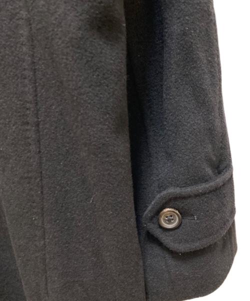 D'URBAN（ダーバン）D'URBAN (ダーバン) カシミヤステンカラーコート ブラック サイズ:94A6の古着・服飾アイテム