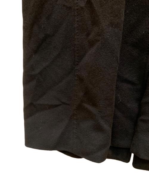 D'URBAN（ダーバン）D'URBAN (ダーバン) カシミヤステンカラーコート ブラック サイズ:94A6の古着・服飾アイテム