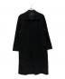 D'URBAN（ダーバン）の古着「カシミヤステンカラーコート」｜ブラック