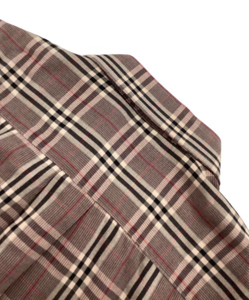 BURBERRY LONDON（バーバリーロンドン）BURBERRY LONDON (バーバリーロンドン) ノヴァチェックボタンダウンシャツ ピンク サイズ:Lの古着・服飾アイテム