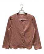 yukiemonユキエモン）の古着「柔らかインナージャケット」｜ピンク