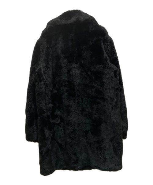 WACKO MARIA（ワコマリア）WACKO MARIA (ワコマリア) フェイクファーダブルコート ブラック サイズ:Mの古着・服飾アイテム