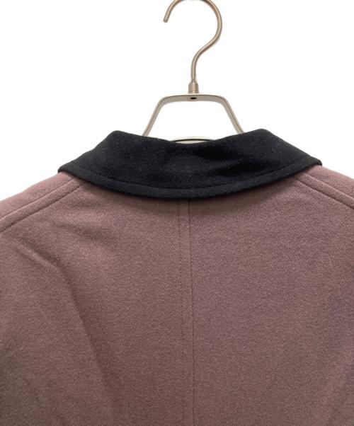WACKO MARIA（ワコマリア）WACKO MARIA (ワコマリア) ラペルカラー切替チェスターコート ブラウン×ブラック サイズ:Ⅼの古着・服飾アイテム