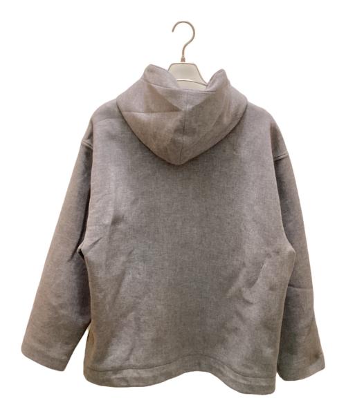 ZARA（ザラ）ZARA (ザラ) STUDIO NICHOLSON (スタジオ ニコルソン) コラボオーバーサイズジップパーカー グレー サイズ:L-XLの古着・服飾アイテム