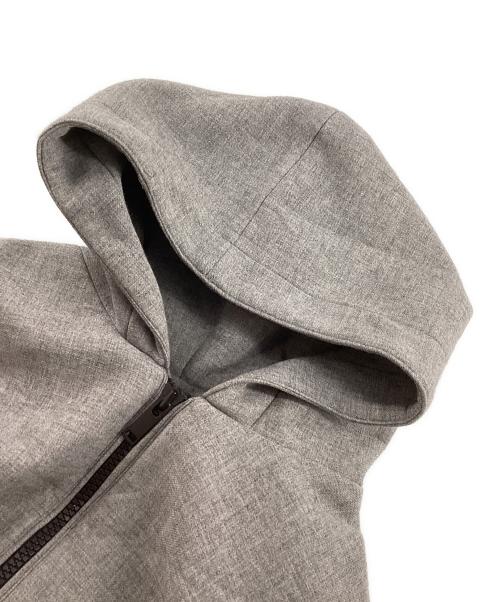 ZARA（ザラ）ZARA (ザラ) STUDIO NICHOLSON (スタジオ ニコルソン) コラボオーバーサイズジップパーカー グレー サイズ:L-XLの古着・服飾アイテム