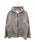 ZARA（ザラ）の古着「コラボオーバーサイズジップパーカー」｜グレー