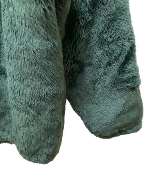 WACKO MARIA（ワコマリア）WACKO MARIA (ワコマリア) レオパードキルトライナーフェイクファージャケット グリーン サイズ:Ⅼの古着・服飾アイテム