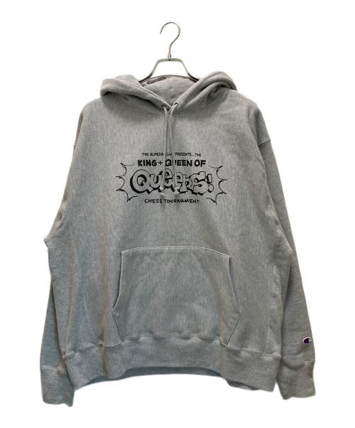 The Almeda Club（ザアラメダクラブ）The Almeda Club (ザアラメダクラブ) プルオーバーパーカー グレー サイズ:XLの古着・服飾アイテム