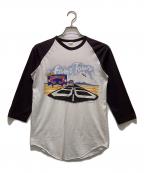 不明フメイ）の古着「ヴィンテージラグランカットソー」｜ホワイト