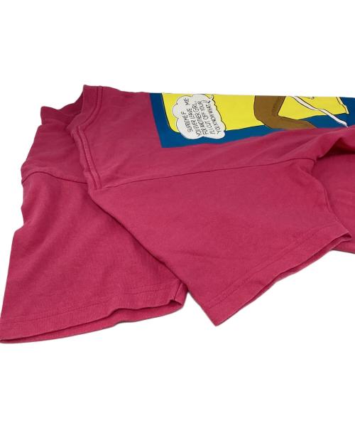 SUPREME（シュプリーム）SUPREME (シュプリーム) プリントTシャツ ピンク サイズ:Mの古着・服飾アイテム