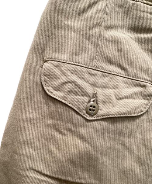 US ARMY（ユーエスアーミー）US ARMY (ユーエスアーミー) ヴィンテージミリタリーチノパンツ ベージュ サイズ:33×31の古着・服飾アイテム