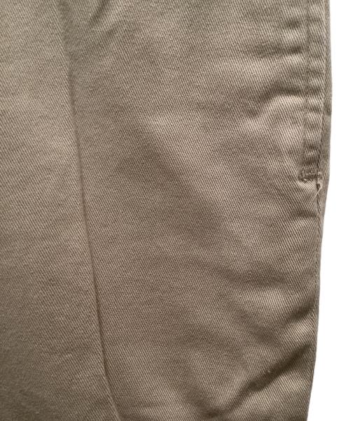 US ARMY（ユーエスアーミー）US ARMY (ユーエスアーミー) ヴィンテージミリタリーチノパンツ ベージュ サイズ:33×31の古着・服飾アイテム