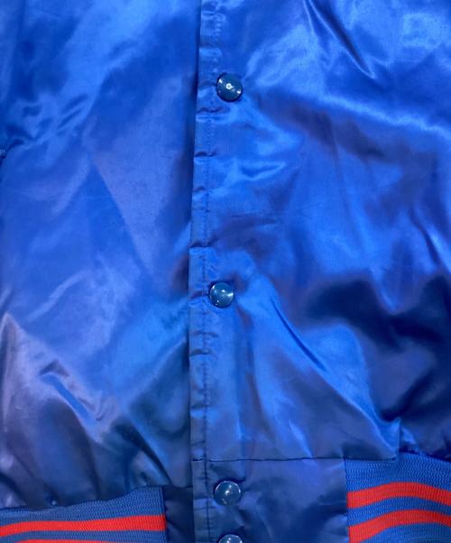 Chalk Line（チョークライン）Chalk Line (チョークライン) ヴィンテージナイロンスタジャン ブルー サイズ: Lの古着・服飾アイテム