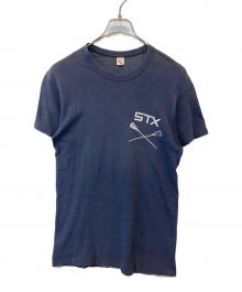 SOUTHERN ATHLETIC（サザーン アスレチック）の古着「ヴィンテージTシャツ　 シングルステッチ」｜ブラック