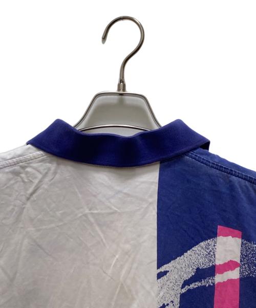 NIKE（ナイキ）NIKE (ナイキ) 90'sポロシャツ ホワイト×パープル サイズ:不明の古着・服飾アイテム