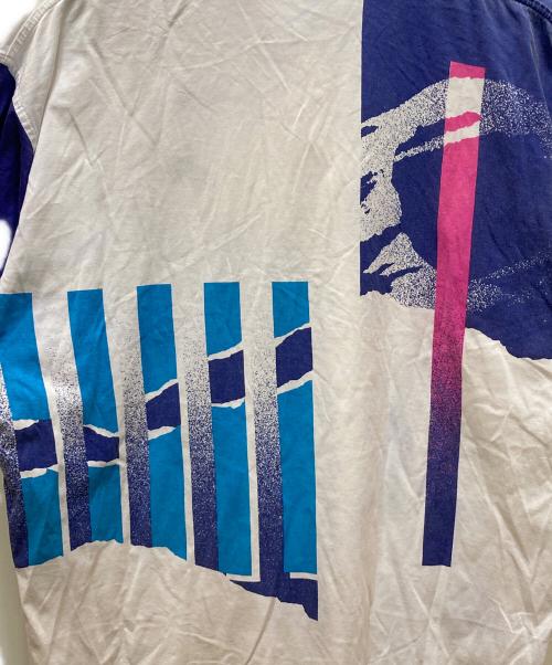 NIKE（ナイキ）NIKE (ナイキ) 90'sポロシャツ ホワイト×パープル サイズ:不明の古着・服飾アイテム