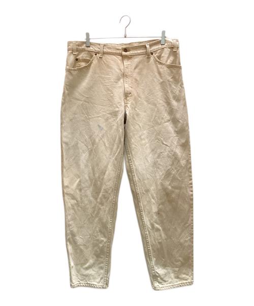LEVI'S（リーバイス）LEVI'S (リーバイス) 550 カラーデニムパンツ ベージュ サイズ:96cm (W38)の古着・服飾アイテム