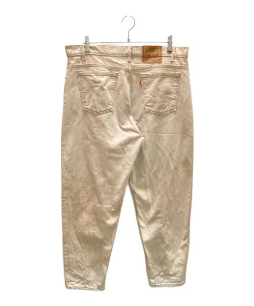 LEVI'S（リーバイス）LEVI'S (リーバイス) 550 カラーデニムパンツ ベージュ サイズ:96cm (W38)の古着・服飾アイテム